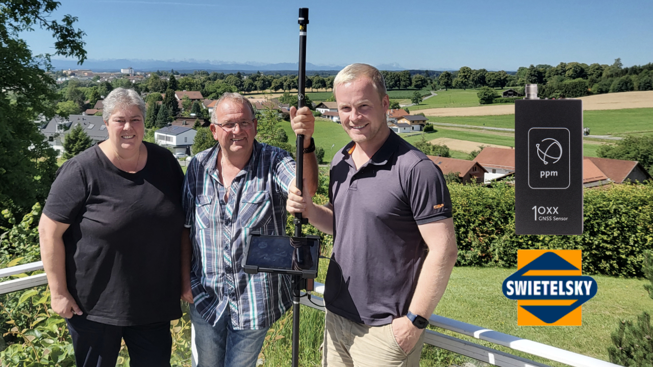 Ebersberg-Swietelsky ppm10xx-GNSS Sensor Bauvermessung