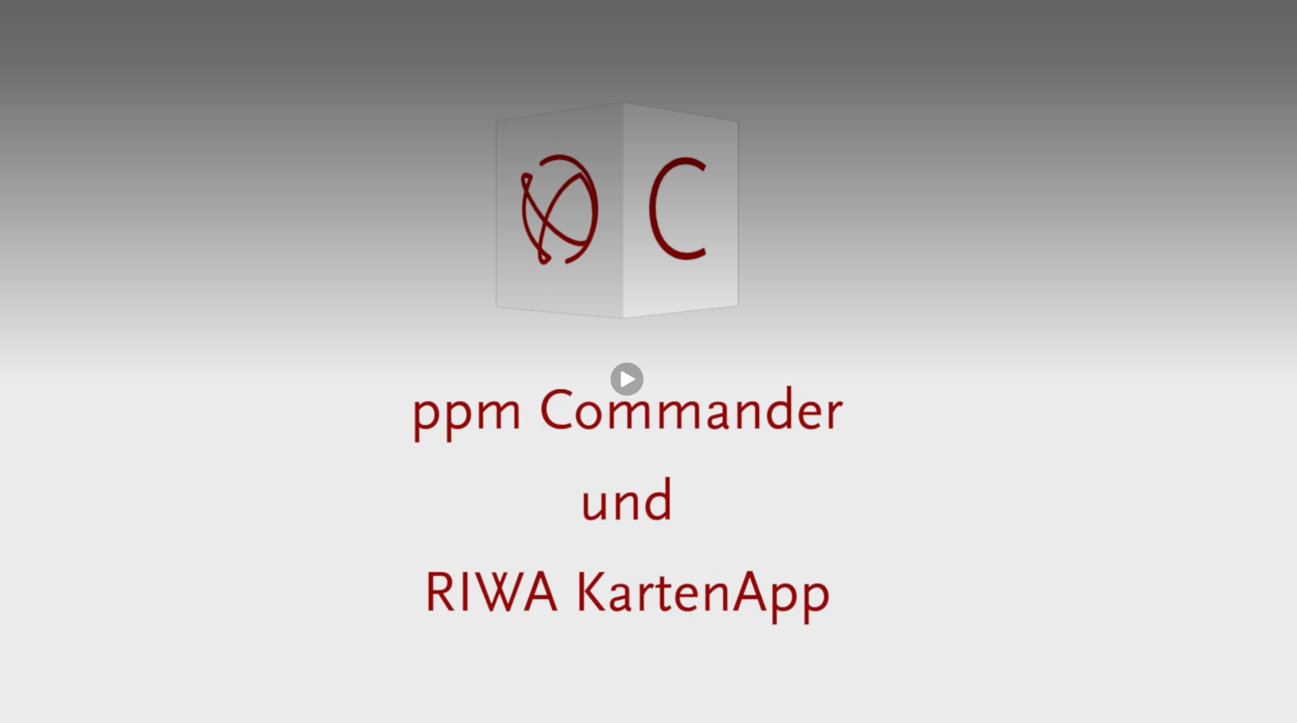 ppm Commander V3 – RIWA KartenApp